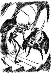 Jack Vance: combat © Gaughan 