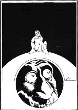 Jack Vance:illustration © Loro,Marginal n°8 
